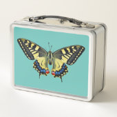 Lunch Box Papillon jaune et noir (Dos)