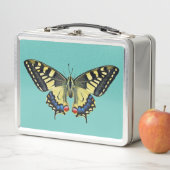 Lunch Box Papillon jaune et noir (En situation)