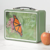 Lunch Box Papillon monarque (En situation)