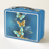 Lunch Box Papillons dorés (Dos)