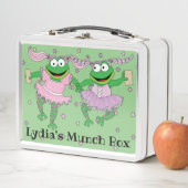 Lunch Box Pâque Frogalas Blanc (En situation)