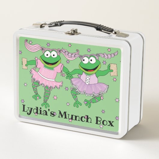 Lunch Box Pâque Frogalas Blanc (Devant)