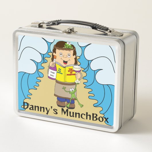 Lunch Box Pâque Hoppy Silver (Devant)