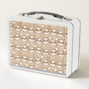 Lunch Box Paresses et motif de café