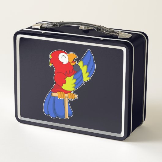 Lunch Box Parrot en chanteur avec microphone (Dos)