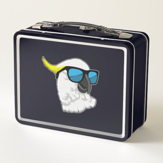 Lunch Box Parrot with Sunglasses (Dos)