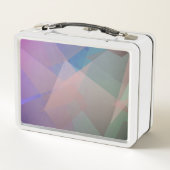 Lunch Box Particules volantes Abstraites | Formes géométriqu (Dos)