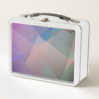 Lunch Box Particules volantes Abstraites | Formes géométriqu