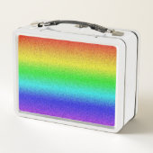 Lunch Box Parties scintillant arc-en-ciel (Dos)