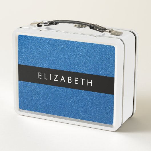 Lunch Box Parties scintillant bleue, Arrière - plan Parties  (Dos)