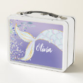 Lunch Box Parties scintillant lunaire Plage de sirène sous l (Dos)