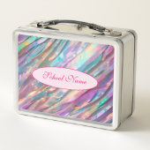 Lunch Box Parties scintillant Opal Holographique Collection  (Dos)