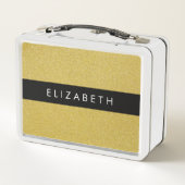 Lunch Box Parties scintillant Or, Arrière - plan Parties sci (Dos)