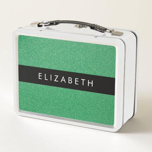 Lunch Box Parties scintillant verte, Arrière - plan Parties  (Dos)