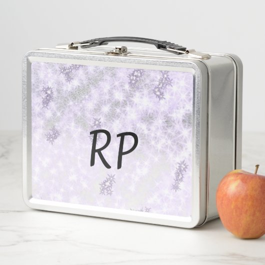 Lunch Box Parties scintillant violette scintille ajouter vot (En situation)