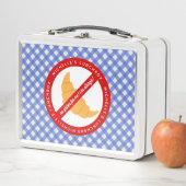 Lunch Box Pas de gluten pour moi ! - Avertissement d'allergi (En situation)