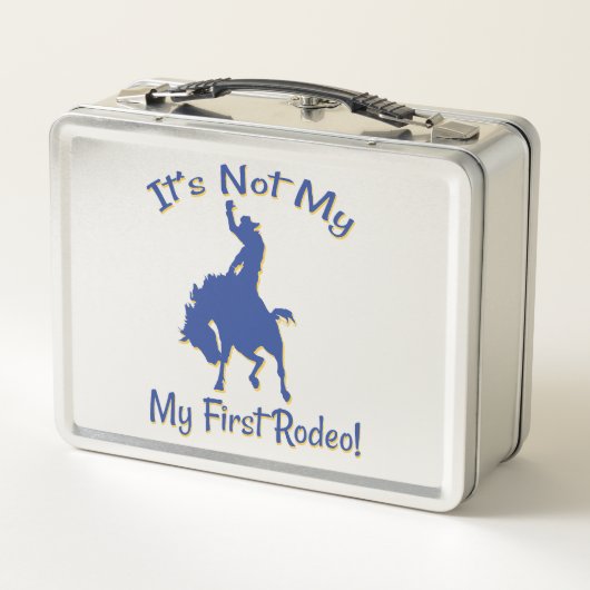 Lunch Box Pas mon premier rodéo (Dos)