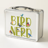 Lunch Box Passionné d'oiseaux Observation des oiseaux (Dos)