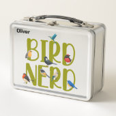 Lunch Box Passionné d'oiseaux Observation des oiseaux (Devant)
