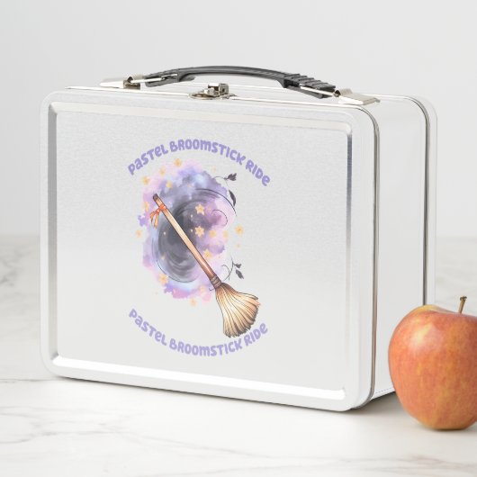 Lunch Box Pastel Broomstick (En situation)