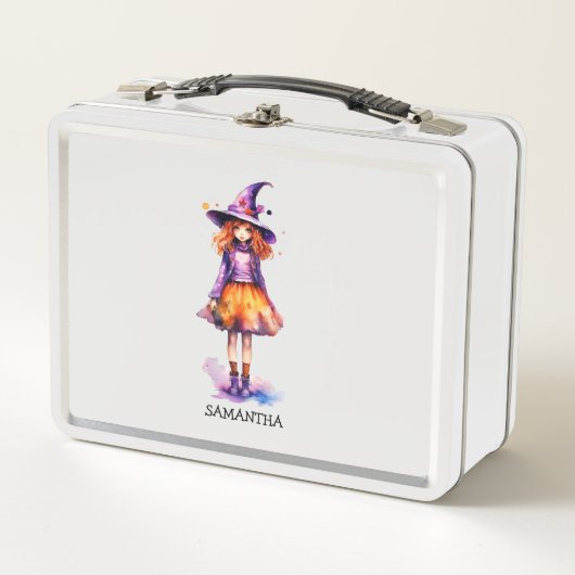 Lunch Box Pastel Cute Witch Girl - Halloween esthétique (2) (Devant)