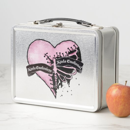 Lunch Box Pastel Goth Heart | Émotionnel et sans émotion (En situation)