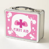 Lunch Box Pastel Goth Zombie Apocalypse Emo Médicale (Dos)