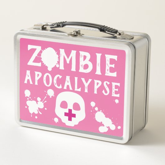 Lunch Box Pastel Goth Zombie Apocalypse Emo Médicale (Devant)