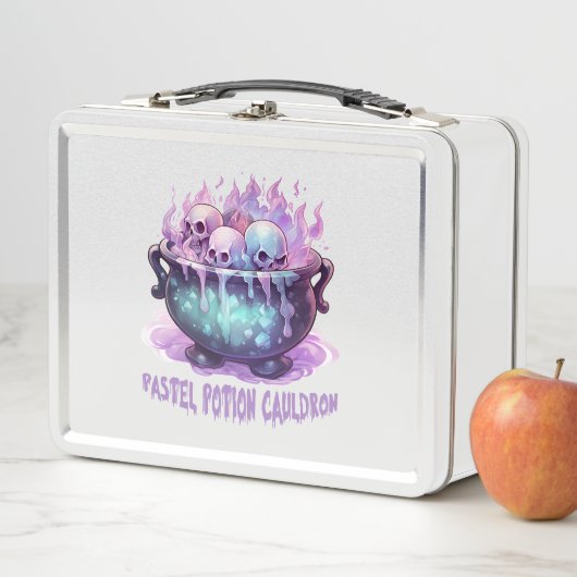 Lunch Box Pastel Potion Cauldron (En situation)