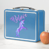 Lunch Box Pastel Rainbow Croire En Unicorns (En situation)