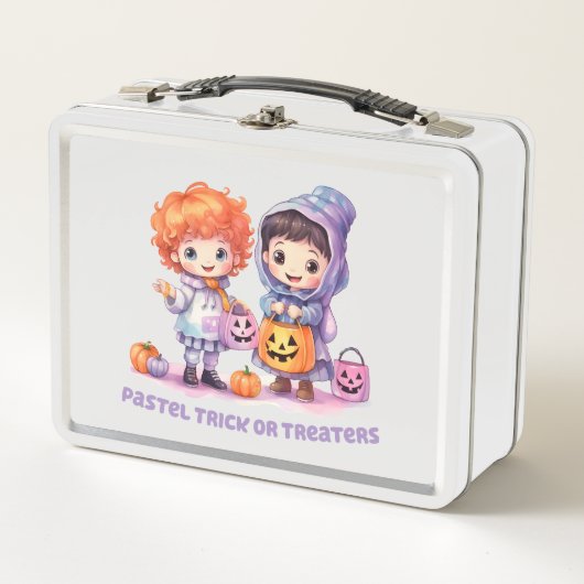 Lunch Box Pastel Trick ou Traitements (Devant)