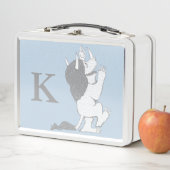 Lunch Box Pastel Wild Thing | Ajouter votre initiale (En situation)