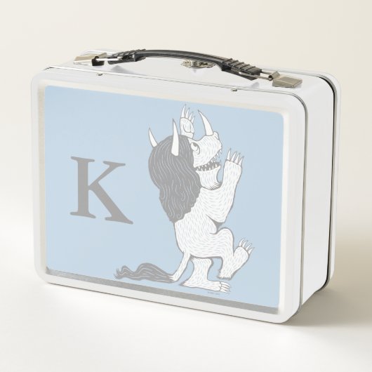 Lunch Box Pastel Wild Thing | Ajouter votre initiale (Dos)