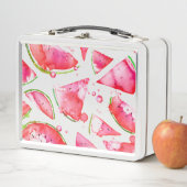 Lunch Box Pastèque à l'aquarelle 1 (En situation)