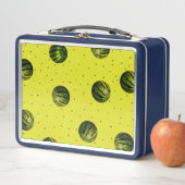 Lunch Box Pastèque Jaune aux graines (En situation)