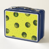 Lunch Box Pastèque Jaune aux graines (Dos)