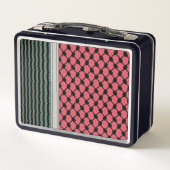 Lunch Box Pastèque palestinienne Hatta Keffiyeh Kufiya Folk (Dos)