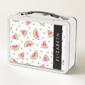 Lunch Box Pastèque Rose, Pâtes De Pâques, Votre Nom (Dos)