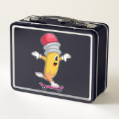 Lunch Box Patinage au crayon (Dos)