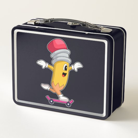 Lunch Box Patinage au crayon (Dos)