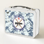 Lunch Box Patrouille de ski du Mont Hermon - Camo de neige (Dos)