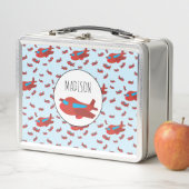 Lunch Box Pattern custom Nom (En situation)