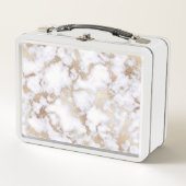 Lunch Box Pattern de Chic White Gold Foil (Devant)