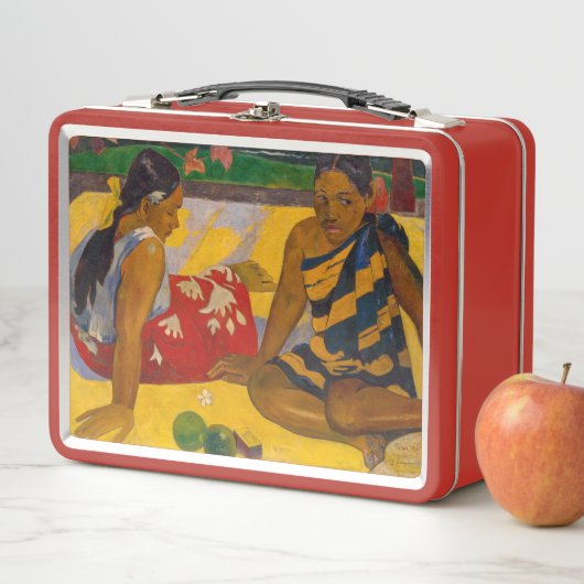 Lunch Box Paul Gauguin - Femmes tahitiennes / Parau Api (En situation)