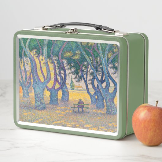 Lunch Box Paul Signac - Place des Lices, Saint-Tropez (En situation)