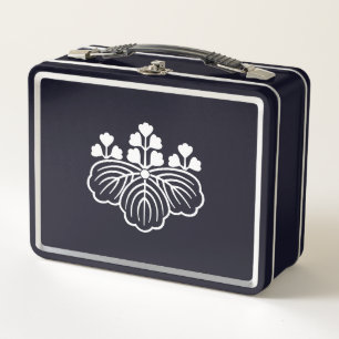 Lunch Box paulownia ombragée avec 5-3 fleurs