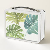 Lunch Box Paumes tropicales mélangées des verts | (Dos)