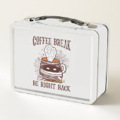 Lunch Box Pause café - Thème Halloween (Dos)