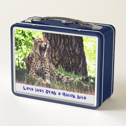 Lunch Box Pause déjeuner rapide - Cheetah (Dos)