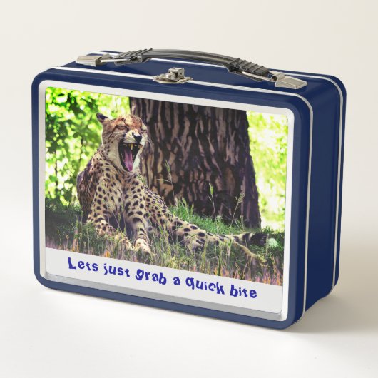 Lunch Box Pause déjeuner rapide - Cheetah (Devant)